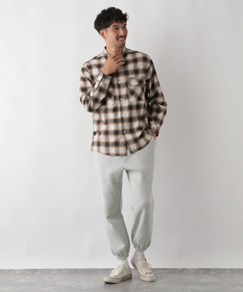 FOUND GOOD（ファウンドグッド）の「ニットフリースパンツ（その他パンツ・メンズ・グレー系/グレー系8/ネイビー・L/XL/S/M）」の5枚目の写真