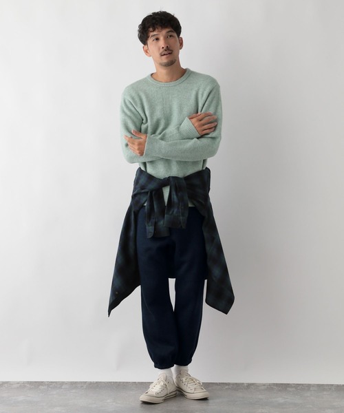 FOUND GOOD（ファウンドグッド）の「ニットフリースパンツ（その他パンツ・メンズ・グレー系/グレー系8/ネイビー・L/XL/S/M）」の12枚目の写真