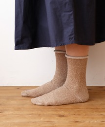 TAWARA | 【1P】肌側シルク ゴムなしクルーソックス(ソックス/靴下)