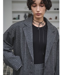 【専用】再構築　テーラード　セットアップ　ダメージ　ペイント加工 再構築 テーラード セットアップ ダメージ ペイント加工