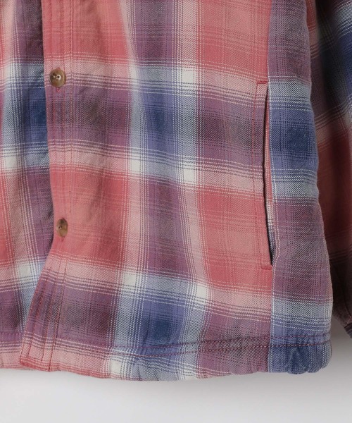 BAYFLOW（ベイフロー）の「[軽くて柔らか♪]ヴィンテージボアシャツ(KIDS)（シャツ/ブラウス・キッズ・ブルー/レッド・110cm/120cm/130cm/140cm/150cm）」の6枚目の写真