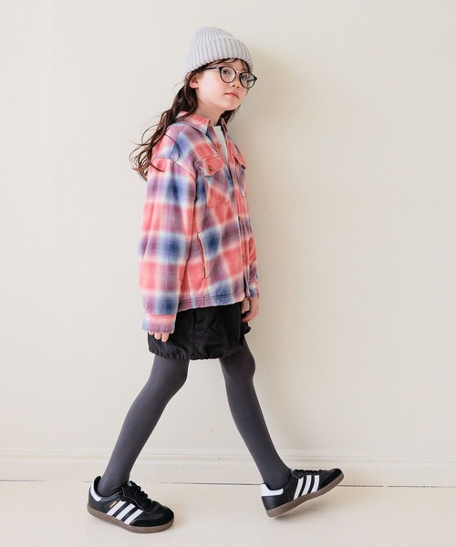 BAYFLOW（ベイフロー）の「[軽くて柔らか♪]ヴィンテージボアシャツ(KIDS)（シャツ/ブラウス・キッズ・ブルー/レッド・110cm/120cm/130cm/140cm/150cm）」の18枚目の写真