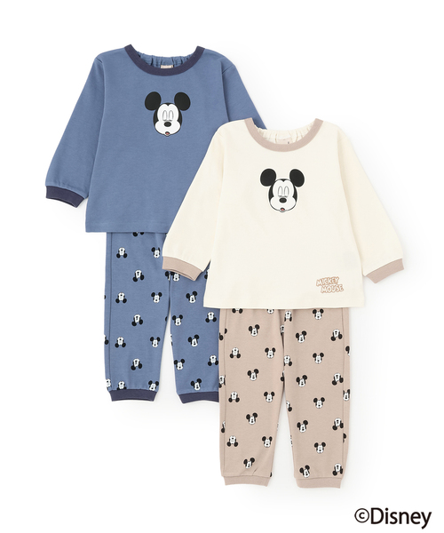 petit main（プティマイン）の「【Disney】スムース長袖パジャマ（ルームウェア/パジャマ・キッズ・アイボリー/ブルー・100cm/130cm/120cm/80ｃｍ/90cm/110cm）」の17枚目の写真