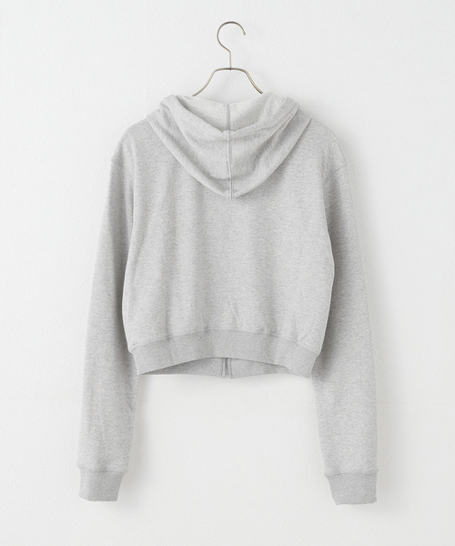 U by SPICK&SPAN(ユーバイスピックアンドスパン)の「OPEN YY/オープンワイワイ LOOP BUTTON EFFECT HOODIE(パーカー・レディース・ライトグレー・MEDIUM)」の11枚目の写真