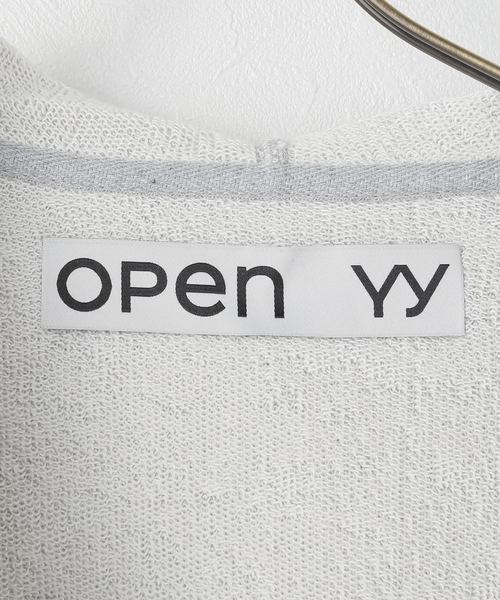 U by SPICK&SPAN(ユーバイスピックアンドスパン)の「OPEN YY/オープンワイワイ LOOP BUTTON EFFECT HOODIE(パーカー・レディース・ライトグレー・MEDIUM)」の7枚目の写真