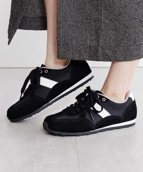 HIMIKO（ヒミコ）の「【HIMIKO】フラットスエードコンビスニーカー/657302（スニーカー・レディース・ブラック/ブラウン/グレー/ブルー・22.5cm/22.0cm/25.5cm/25.0cm/24.5cm/24.0cm/23.5cm/23.0cm/26.0cm）」の16枚目の写真