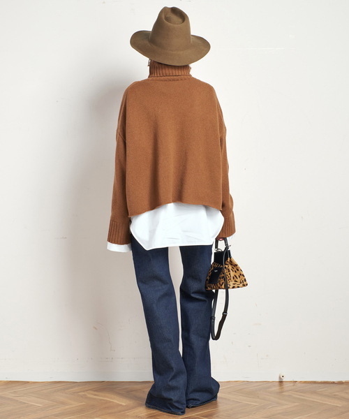 AP STUDIO（エーピーストゥディオ）の「スーピマコットンシャツ（シャツ/ブラウス・レディース・ホワイト/サックスブルー・FREE）」の15枚目の写真