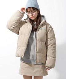 mihns closet（ミンズクローゼット）の「【mihns closet ミンズクローゼット】 スタンドカラー パデッド ストレッチ コーデュロイ ブルゾン（ダウンジャケット/コート）」