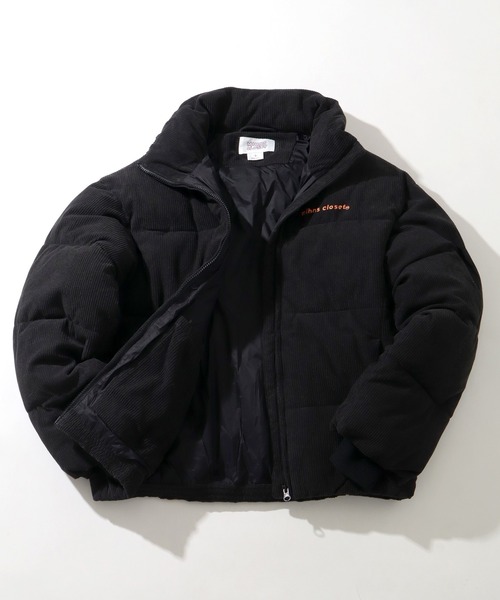 mihns closet（ミンズクローゼット）の「【mihns closet/ミンズクローゼット】 スタンドカラー パデッド ストレッチ コーデュロイ ブルゾン（ダウンジャケット/コート・メンズ・ブラック/チャコールグレー/ブラウン/ベージュ・M/L/S/LL）」の7枚目の写真