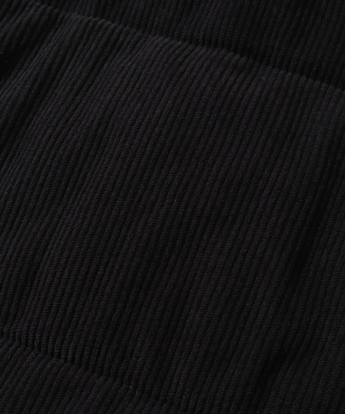 mihns closet（ミンズクローゼット）の「【mihns closet/ミンズクローゼット】 スタンドカラー パデッド ストレッチ コーデュロイ ブルゾン（ダウンジャケット/コート・メンズ・ブラック/チャコールグレー/ブラウン/ベージュ・M/L/S/LL）」の16枚目の写真