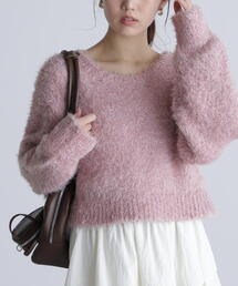 FREE'S MART | ◆ラメフェザープルオーバーニット(ニット/セーター)