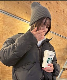 ARCADE（アーケード）の「リブニット帽 / ビーニー（ニットキャップ/ビーニー）」