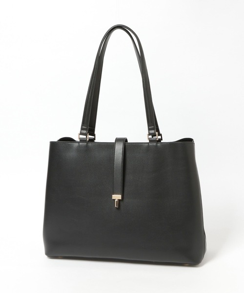 Andemiu(アンデミュウ)の「PCケース付2WAYトートBAG600983(トートバッグ・レディース・ブラック/アイボリー系8・FREE)」の9枚目の写真