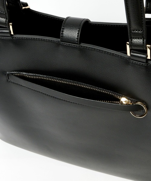 Andemiu(アンデミュウ)の「PCケース付2WAYトートBAG600983(トートバッグ・レディース・ブラック/アイボリー系8・FREE)」の20枚目の写真