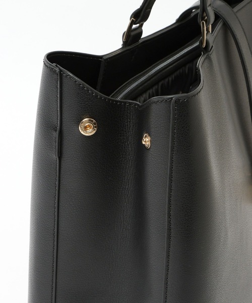 Andemiu(アンデミュウ)の「PCケース付2WAYトートBAG600983(トートバッグ・レディース・ブラック/アイボリー系8・FREE)」の22枚目の写真