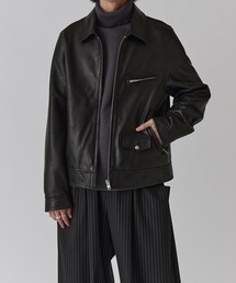 Lui's | NATURAL TAN SHEEP LEATHER  Noirライダース(ライダースジャケット)