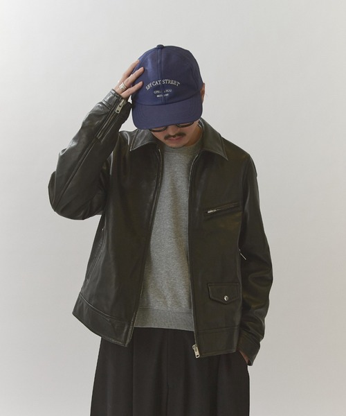 Lui's(ルイス)の「NATURAL TAN SHEEP LEATHER Noirライダース(ライダースジャケット・メンズ・ブラック・S/M)」の21枚目の写真