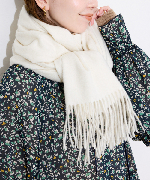 新品未使用✨TWEEDMILL タータンチェックストール スローブイエナ 茶色