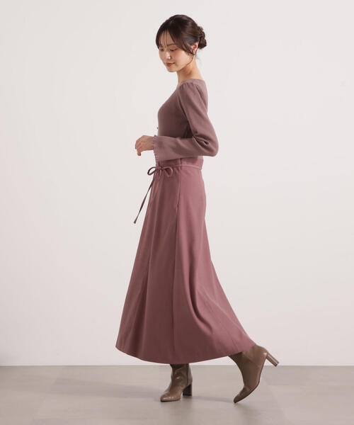 PROPORTION BODY DRESSING（プロポーションボディドレッシング）の「ニットドッキングレディーワンピース / 1215240111（ワンピース・レディース・ブルー/ブラウン系その他/ブラック・MEDIUM/P/S）」の19枚目の写真