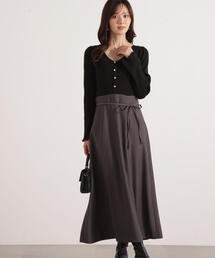 PROPORTION BODY DRESSING | ニットドッキングレディーワンピース / 1215240111(ワンピース)