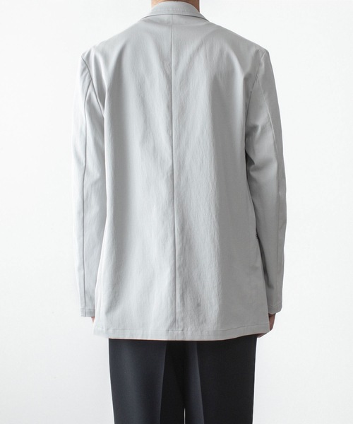 ATTACHMENT(アタッチメント)の「PE/CO/LI ドライツイル ダブルブレステッドジャケット / PE/CO/LI DRY TWILL DOUBLE-BREASTED JKT(テーラードジャケット・メンズ・ライトグレー/ブラック/ライトベージュ・2/3)」の12枚目の写真