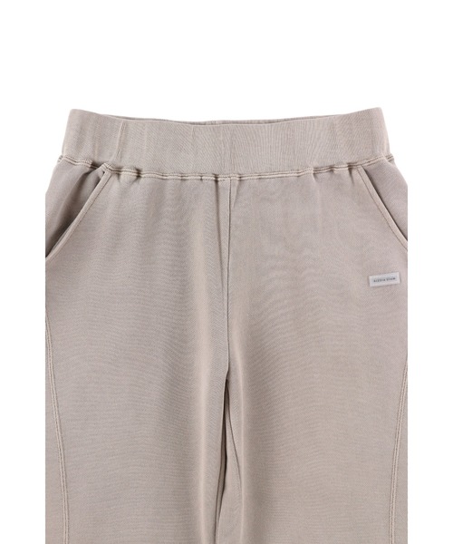 ALEXIA STAM（アリシアスタン）の「Wellness Hip Logo Pigment Sweat Pants /ピグメントロゴスウェットパンツ（スウェットパンツ・レディース・チャコールグレー/ブルー/ブラウン・M/S）」の18枚目の写真