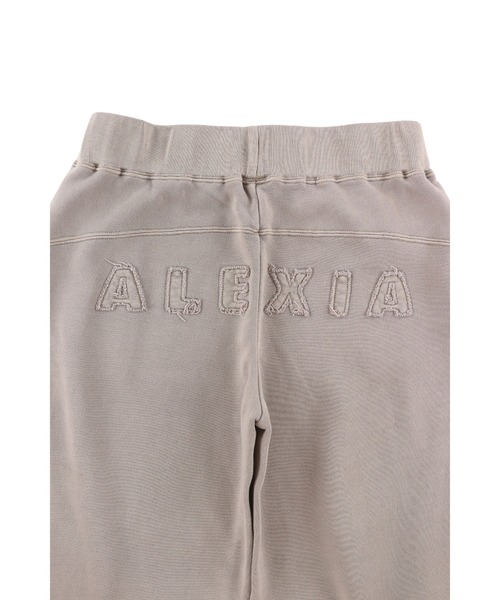 ALEXIA STAM（アリシアスタン）の「Wellness Hip Logo Pigment Sweat Pants /ピグメントロゴスウェットパンツ（スウェットパンツ・レディース・チャコールグレー/ブルー/ブラウン・M/S）」の19枚目の写真