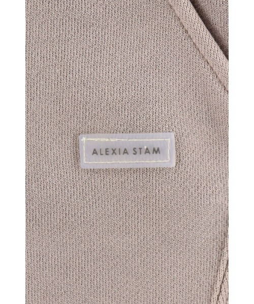 ALEXIA STAM（アリシアスタン）の「Wellness Hip Logo Pigment Sweat Pants /ピグメントロゴスウェットパンツ（スウェットパンツ・レディース・チャコールグレー/ブルー/ブラウン・M/S）」の20枚目の写真