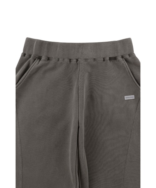 ALEXIA STAM（アリシアスタン）の「Wellness Hip Logo Pigment Sweat Pants /ピグメントロゴスウェットパンツ（スウェットパンツ・レディース・チャコールグレー/ブルー/ブラウン・M/S）」の12枚目の写真