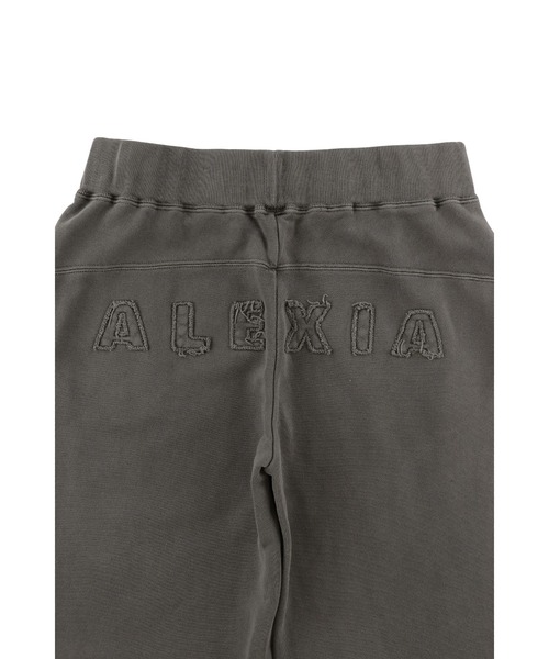 ALEXIA STAM（アリシアスタン）の「Wellness Hip Logo Pigment Sweat Pants /ピグメントロゴスウェットパンツ（スウェットパンツ・レディース・チャコールグレー/ブルー/ブラウン・M/S）」の13枚目の写真