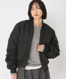 studio CLIP（スタディオクリップ）の「【daily CLIP】ミリタリーリブブルゾン（ブルゾン）」