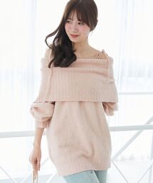 MAJESTIC LEGON | チョーカー付きオフショルミニワンピ(ワンピース)