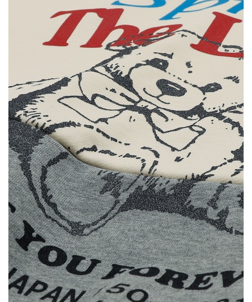 Little sunny bite（リトルサニーバイト）の「【RES】【Little Sunny Bite】love bear hoodie（パーカー・レディース・ホワイト・MEDIUM）」の7枚目の写真