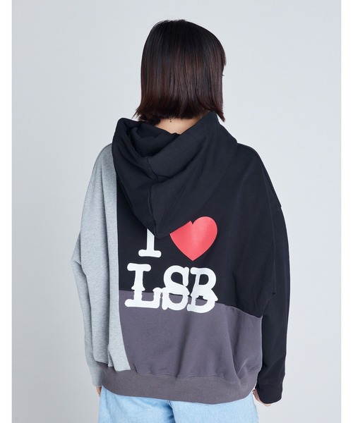 Little sunny bite（リトルサニーバイト）の「【RES】【Little Sunny Bite】love bear hoodie（パーカー・レディース・ホワイト・MEDIUM）」の14枚目の写真