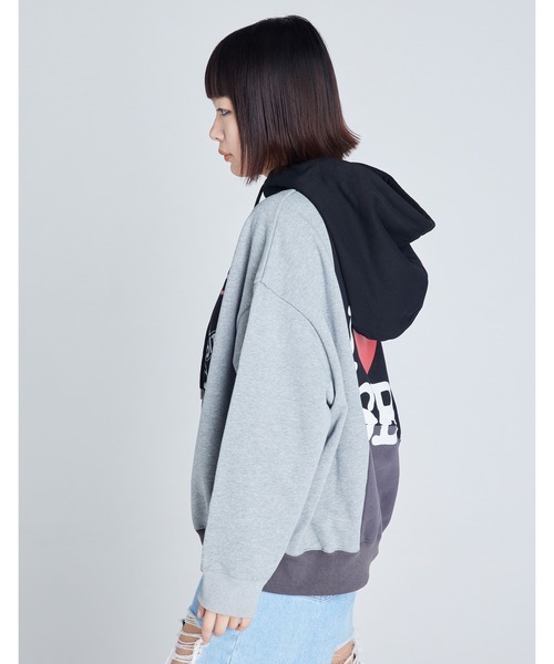 Little sunny bite（リトルサニーバイト）の「【RES】【Little Sunny Bite】love bear hoodie（パーカー・レディース・ホワイト・MEDIUM）」の15枚目の写真