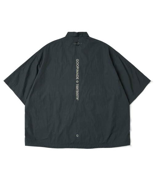 TIGHTBOOTH PRODUCTION（タイトブースプロダクション）の「GOOPiMADE x TIGHTBOOTH Tech Uniform Zip Shirt / グーピーメイド x タイトブース テック ユニフォーム ジップ シャツ（シャツ/ブラウス・メンズ・グレー/ブラック/オリーブ・1/2/3）」の13枚目の写真