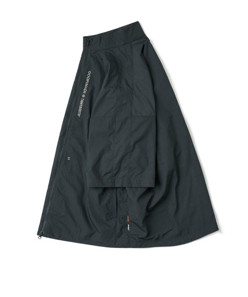 TIGHTBOOTH PRODUCTION（タイトブースプロダクション）の「GOOPiMADE x TIGHTBOOTH Tech Uniform Zip Shirt / グーピーメイド x タイトブース テック ユニフォーム ジップ シャツ（シャツ/ブラウス・メンズ・グレー/ブラック/オリーブ・1/2/3）」の6枚目の写真