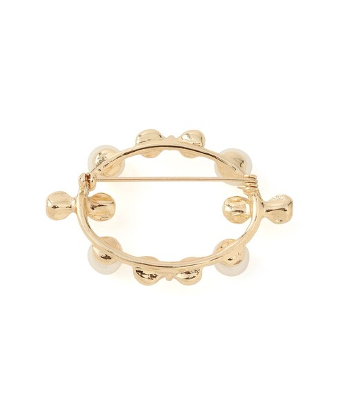 ROPE' PICNIC(ロペピクニック)の「リボンパールブローチ(ブローチ/コサージュ・レディース・シルバー/ゴールド・FREE)」の8枚目の写真