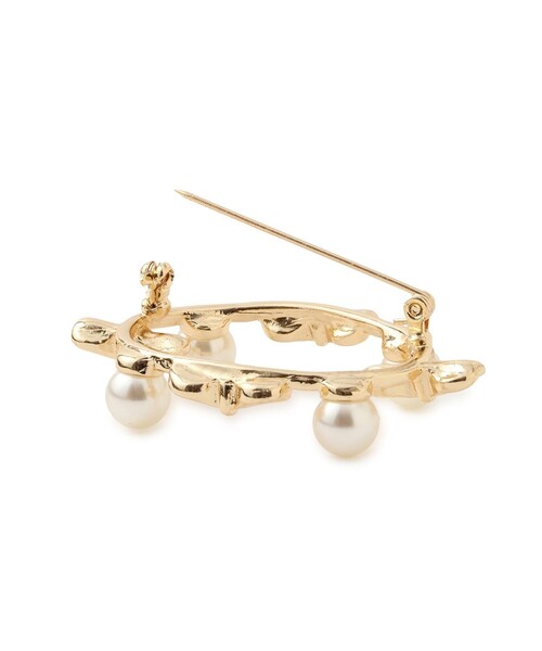 ROPE' PICNIC(ロペピクニック)の「リボンパールブローチ(ブローチ/コサージュ・レディース・シルバー/ゴールド・FREE)」の10枚目の写真