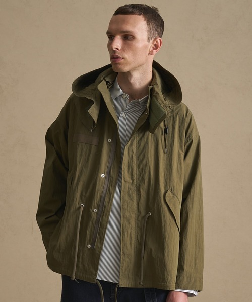 PUBLIC TOKYO（パブリックトウキョウ）の「【2way】PUCS　M65ショートモッズコート（モッズコート・メンズ・ブラック/カーキ・1/2）」の12枚目の写真