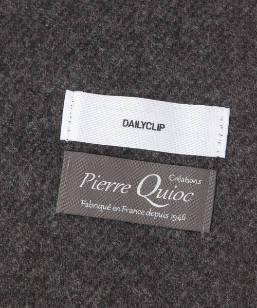studio CLIP（スタディオクリップ）の「【daily CLIP】QUIOC プレーンマフラー（マフラー・レディース・ブルー/ピンク/ライトグリーン/チャコール・FREE）」の5枚目の写真