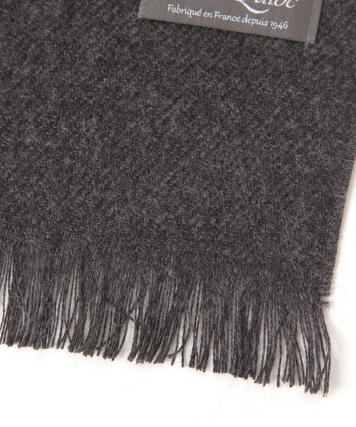 studio CLIP（スタディオクリップ）の「【daily CLIP】QUIOC プレーンマフラー（マフラー・レディース・ブルー/ピンク/ライトグリーン/チャコール・FREE）」の6枚目の写真