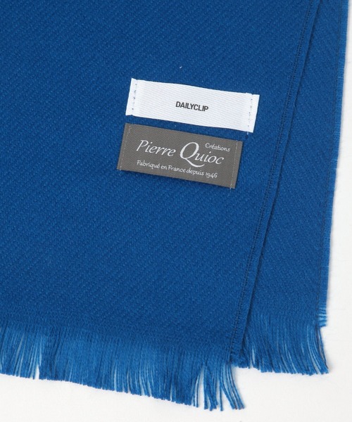 studio CLIP（スタディオクリップ）の「【daily CLIP】QUIOC プレーンマフラー（マフラー・レディース・ブルー/ピンク/ライトグリーン/チャコール・FREE）」の10枚目の写真