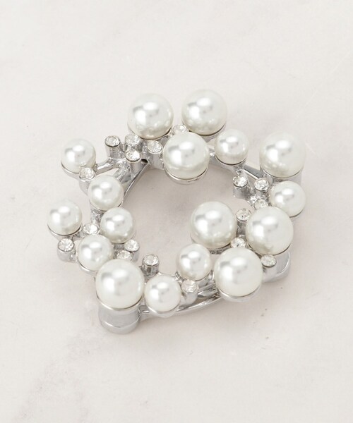 SHOO・LA・RUE(シューラルー)の「【セレモニー】マグネットブローチ(ブローチ/コサージュ・レディース・シルバー/ゴールド・00)」の1枚目の写真