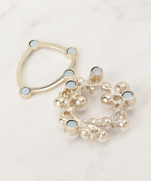 SHOO・LA・RUE(シューラルー)の「【セレモニー】マグネットブローチ(ブローチ/コサージュ・レディース・シルバー/ゴールド・00)」の6枚目の写真