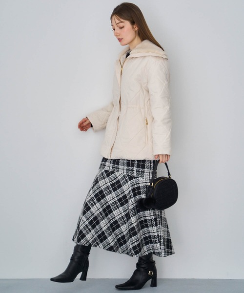 NOELA(ノエラ)の「ファー襟付き中綿コート(その他アウター・レディース・オフホワイト/キャメル/ブラック・M/S)」の19枚目の写真