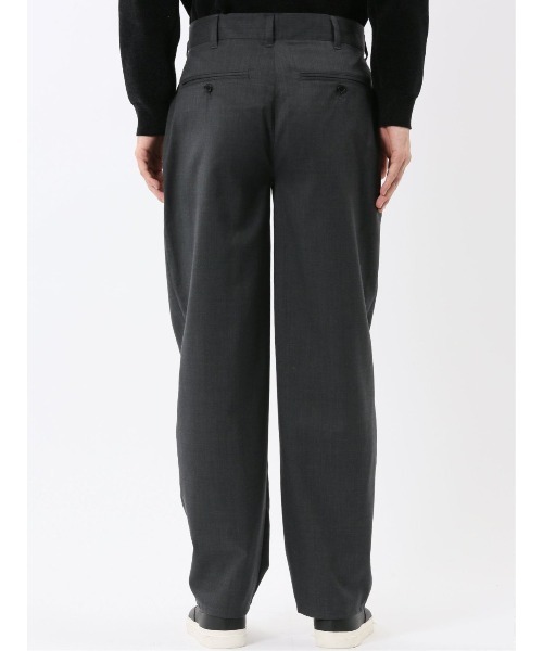 TAKA-Q(タカキュー)の「ストレッチ 防シワ ウール混 トラウザー パンツ セットアップ可能 NEO BASICS メンズ(スラックス・メンズ・グレー系その他2・MEDIUM/LARGE/X-LARGE)」の6枚目の写真