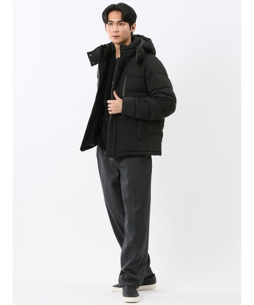TAKA-Q(タカキュー)の「ストレッチ 防シワ ウール混 トラウザー パンツ セットアップ可能 NEO BASICS メンズ(スラックス・メンズ・グレー系その他2・MEDIUM/LARGE/X-LARGE)」の12枚目の写真