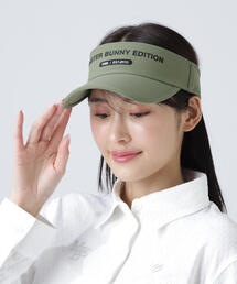MASTER BUNNY EDITION（マスターバニーエディション）の「【MASTER BUNNY EDITION】【公式オンライン限定】秋素材×メッシュバイザー (UNISEX)（サンバイザー）」