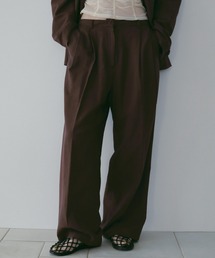 anuke(�A���k�[�N)��Linen Tuck Pants(���̑��p���c)